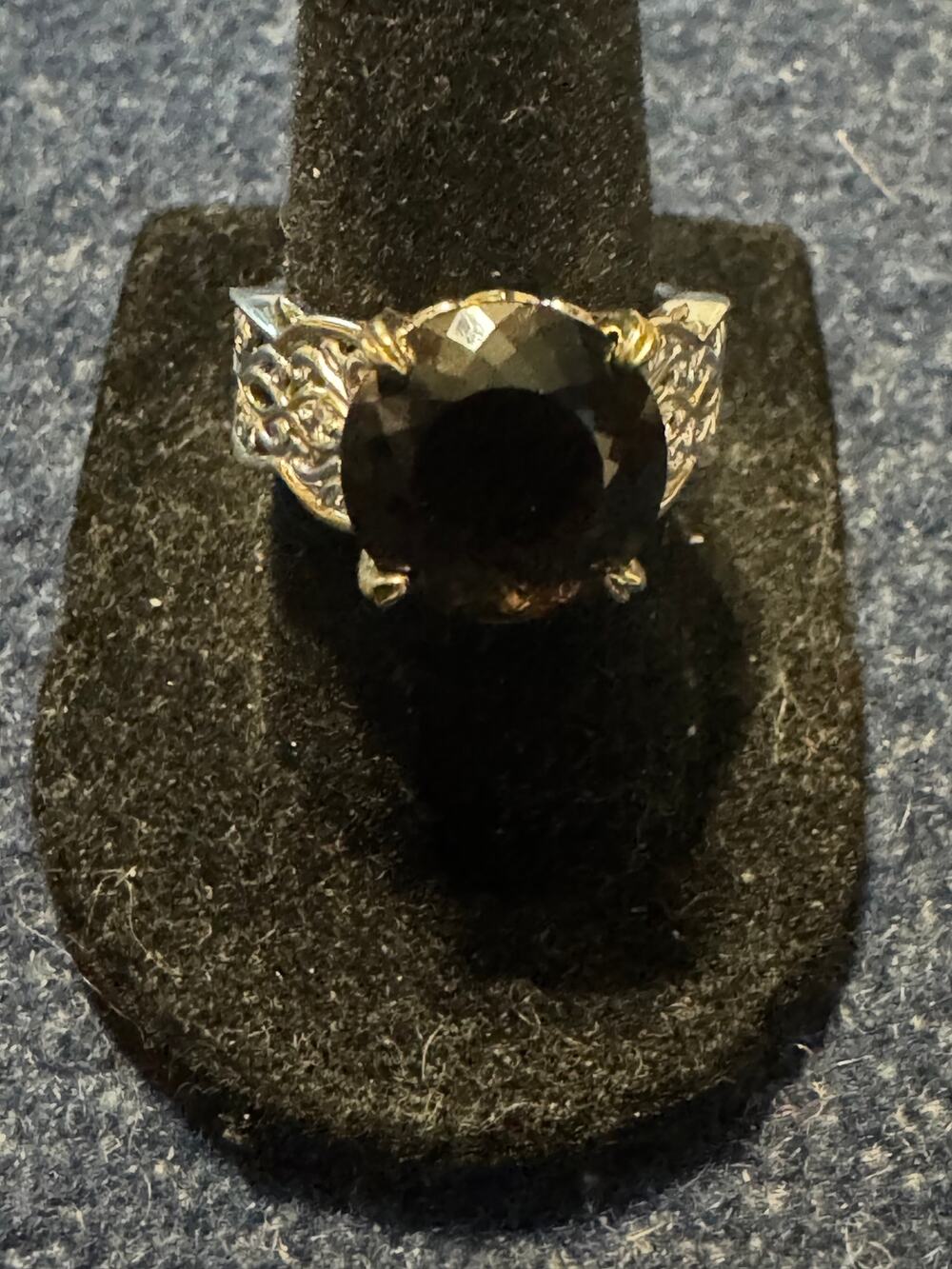 925 Sterling NH Vermeil Michael Valitutti Size 7